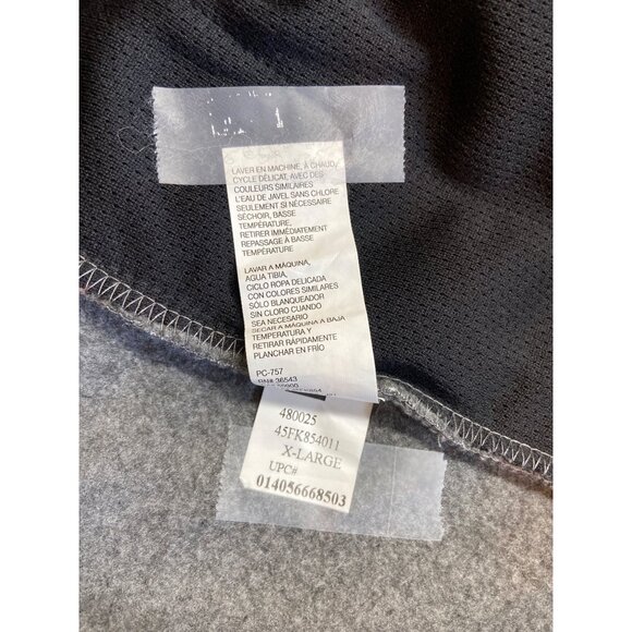 IZOD Men’s Gray Fleece Jacket XXL Full Zip Casual Outdoor Warm Layer Classic - Picture 6 of 9